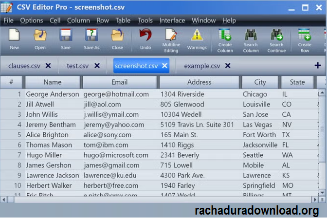 CSV Editor Pro Rachadura + Keygen [Download grátis]