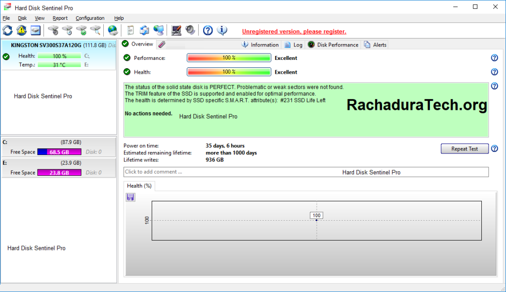 Hard Disk Sentinel Pro Rachadura + Chave De Registro 